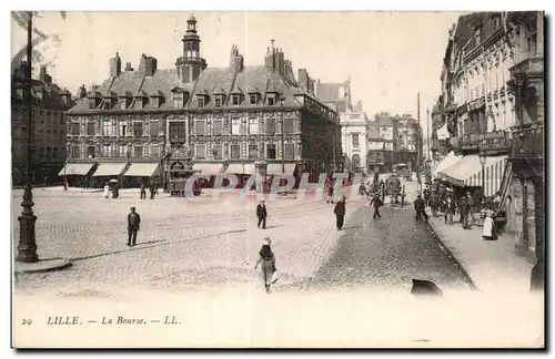 Cartes postales Lille La Bourse