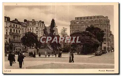 Cartes postales Lille Place Richede