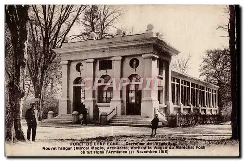 Cartes postales Compiegne Foret De Carrefour de l armistice Militaria