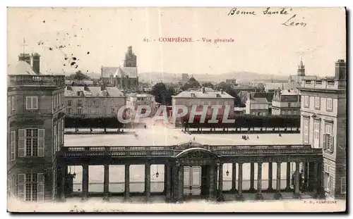 Cartes postales Compiegne Vue generale