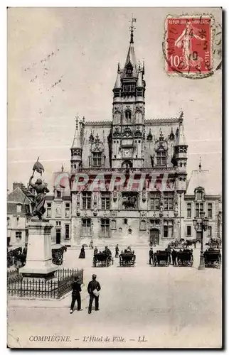 Cartes postales Compiegne L Hotel de Ville