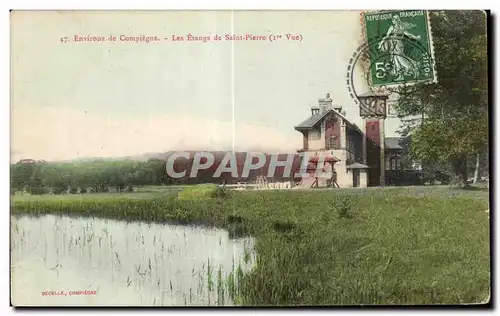 Ansichtskarte AK Compiegne Environs de Les Etangs de Saint Pierre