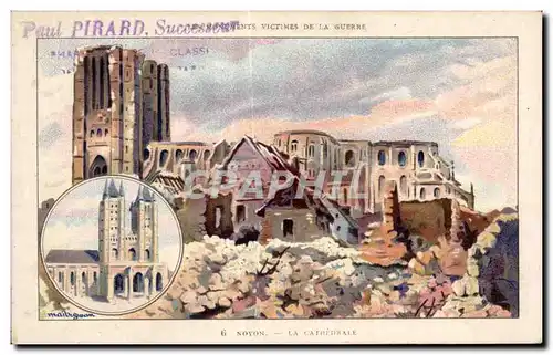 Cartes postales Noyon La Cathedrale