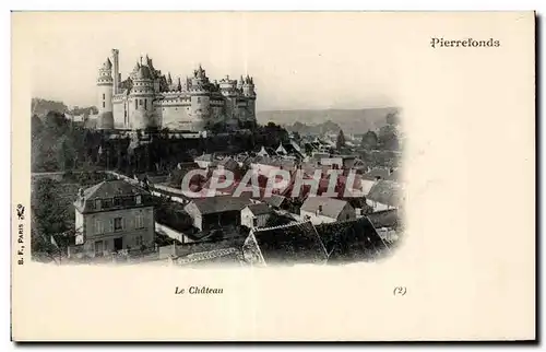 Cartes postales Pierrefonds Le Chateau