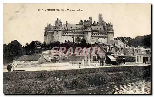 Ansichtskarte AK Pierrefonds Vue sur le Lac