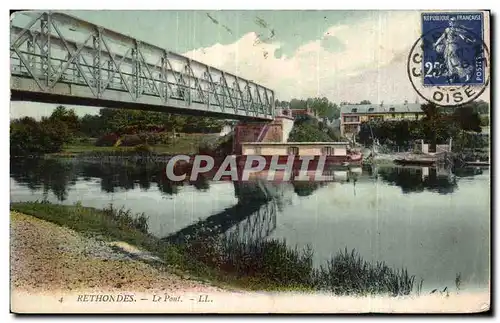 Cartes postales Rethondes Le Pont