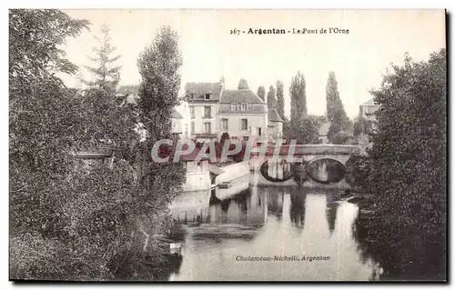 Ansichtskarte AK Argentan Le Pont de I Orne