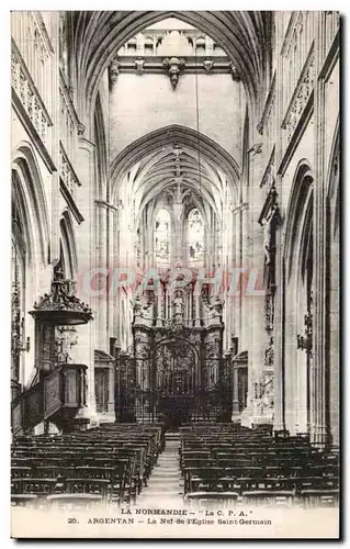 Cartes postales Argentan La Net de I Eglise Saint Germain