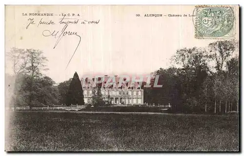 Cartes postales Alencon Chateau