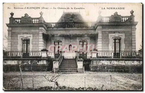 Cartes postales Alencon (Orne) Le Chateau de la Cusseliere