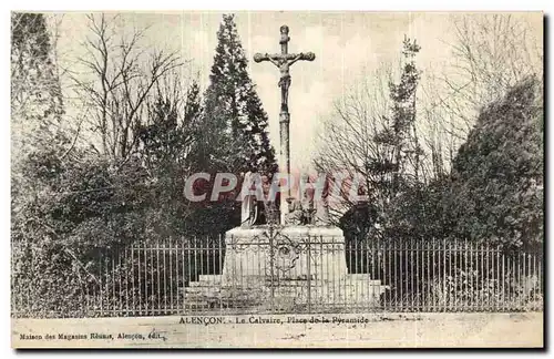 Cartes postales Alencon Le Calvaire Place de la Pyramide