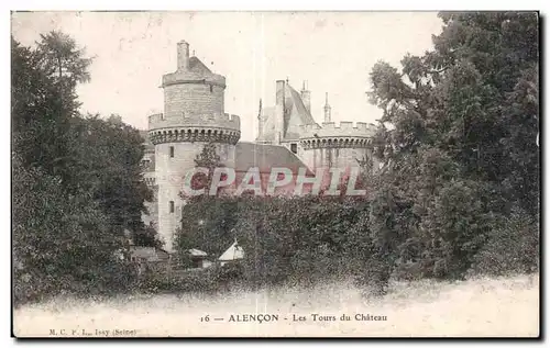 Cartes postales Alencon Le Tours du Chateau