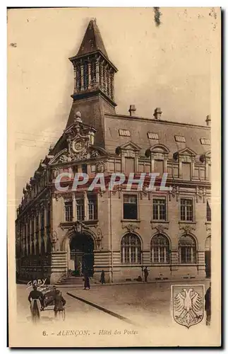 Cartes postales Alencon Hotel des Postes