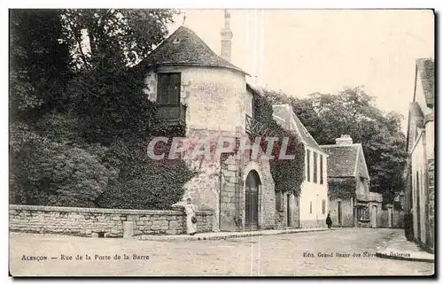 Cartes postales Alencon Rue de la Porte de La Barre