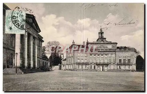 Cartes postales Alencon La Palais De Justice et L Hotel