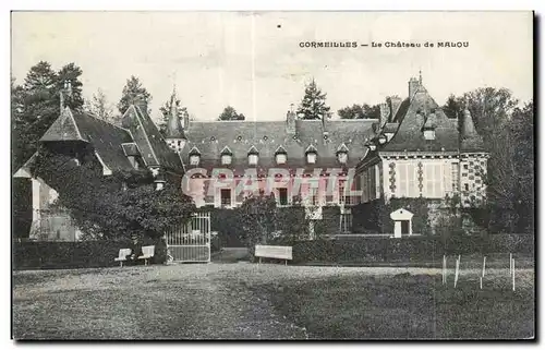 Cartes postales Cormeilles Le Chateau de Malou