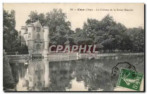 Cartes postales Coye (Oise) Le Chateau de le Reine Blanche