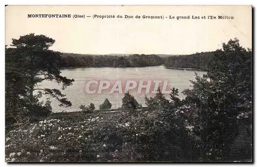 Ansichtskarte AK Mortefontaine (Oise) (Propriete du Duc de Gremont)