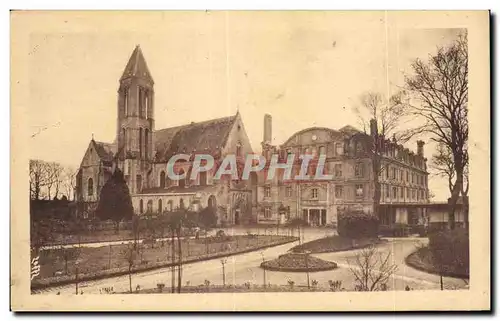 Cartes postales Institution Saint Vincent Senlis (oise) Grande facade