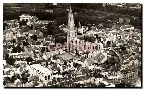 Cartes postales Senlis (Oise) Vue aerienne