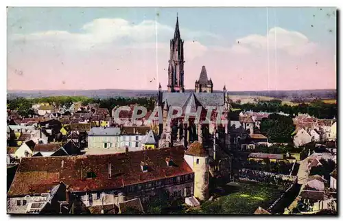 Cartes postales Senlis (Oise) Vue Generale