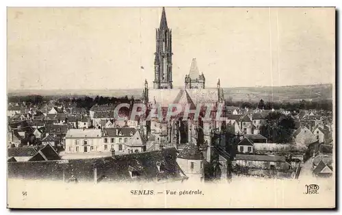 Cartes postales Senlis Vue generale