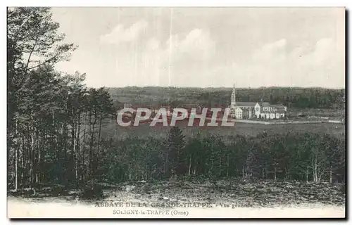 Cartes postales Abbaye De la Grande Trappe Vue generale Soligny la Trappe (Orae)