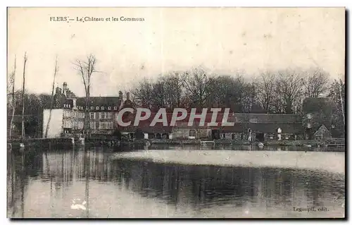 Cartes postales Flers Le Chateau et les Communs