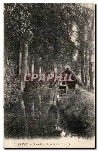 Cartes postales Flers Sous Bois dans le Parc