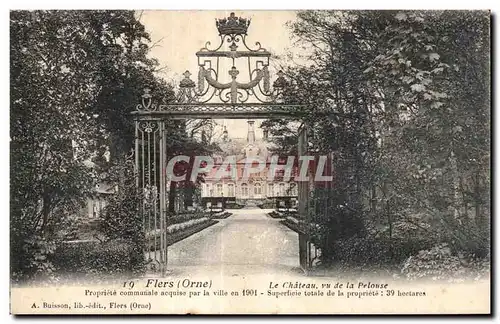 Cartes postales Flers (Orne) Propriete communale acquise par la ville