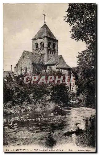 Cartes postales Domfront Notre Dame Louis d Eau