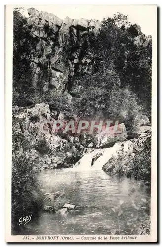 Cartes postales Domfront (Orne) Cascade de la Fosse Arthour