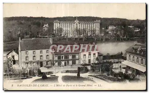 Cartes postales Bagnoles De L orne L Hotel de Paris et le Grand Hotel LL