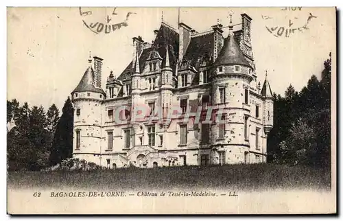 Cartes postales Bagnoles De L orne Chateau de Tesse la Madeleine LL