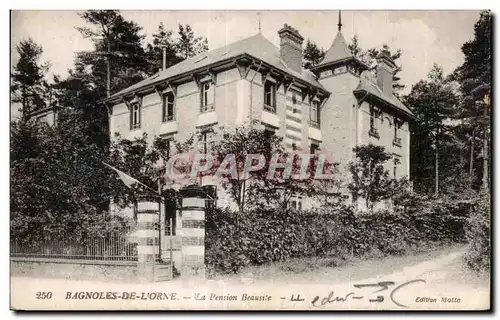 Cartes postales Bagnoles De L orne La Pension Beausite LL