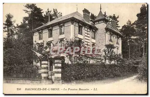 Cartes postales Bagnoles De L Orne La Pension Beau site LL