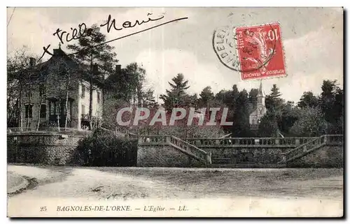 Cartes postales Bagnoles De L Orne L Eglise LL