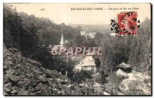 Cartes postales Bagnoles De L Orne Vue Prise du Roc au Cbien