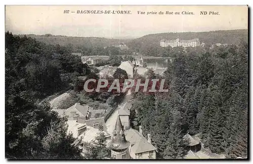 Cartes postales Bagnoles De L Orne Vue Prise du Roc au Chien ND Phot