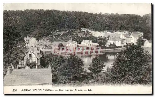 Ansichtskarte AK Bagnoles De L Orne Une Vue Sur le Lac LL