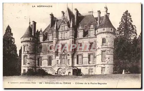 Cartes postales Bagnoles De L Orne Chateau de la Roche Bagnoles