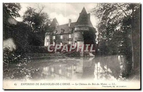 Ansichtskarte AK Environs De Bagnoles De L Orne Le Chateau du Bois du Maine LL