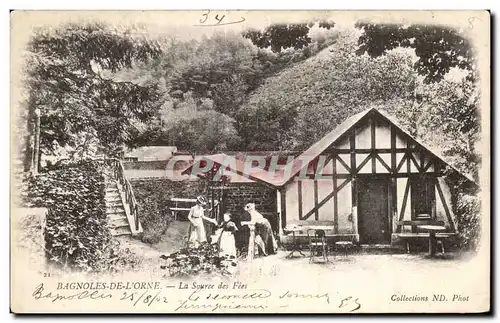 Cartes postales Bagnoles De L Orne La Source des Fees