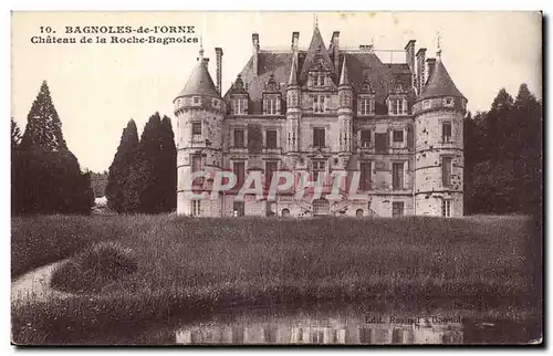 Cartes postales Bagnoles De L Orne Chateau de la Roche Bagnoles