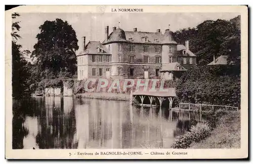 Cartes postales Environs de Bagnoles De L Orne Chateau de la Couterne