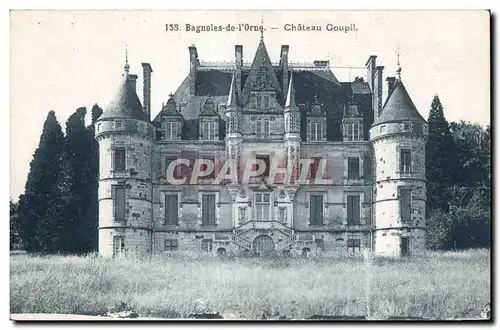 Ansichtskarte AK Bagnoles De l Orne Chateau Goupil