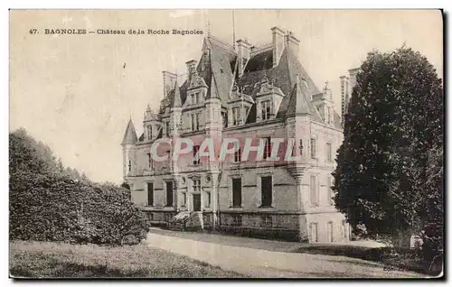 Cartes postales Bagnoles Chateau de la Roche Bagnoles