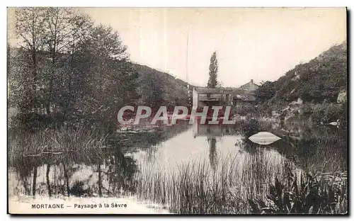 Cartes postales Mortagne Paysage a la Sevre