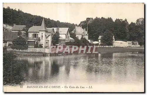 Cartes postales Bagnoles de L Orne Un Coin du Lac