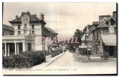 Cartes postales Bagnoles De L Orne Avenue de I Hippodrome